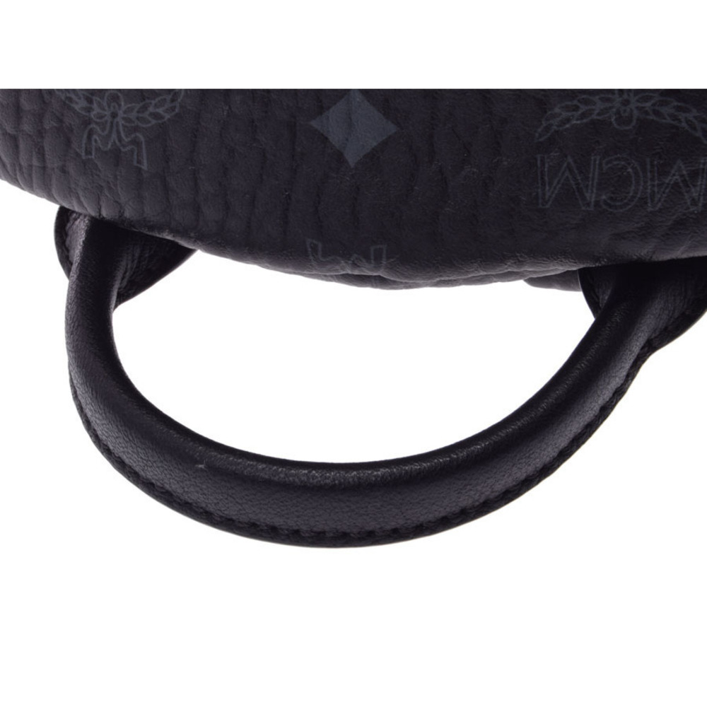 Mcm Backpack Studded Backpack Rucksack Black - image 3